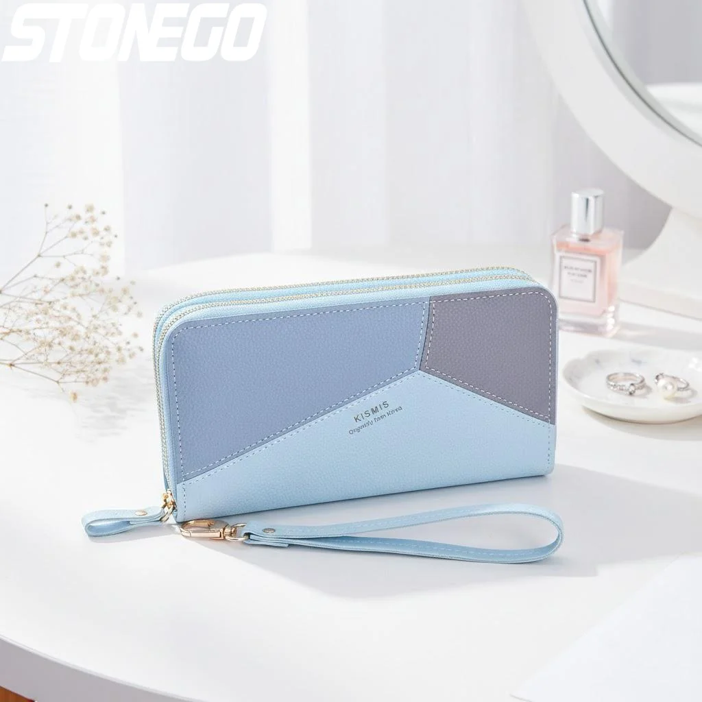 Women Fashion Clutch Wallet Short Coin Purse Zipper Phone Bag Card Holder Patchwork Leather Ladies Wallet
Women Fashion Clutch Wallet Short Coin Purse Zipper Phone Bag Card Holder Patchwork Leather Ladies Wallet