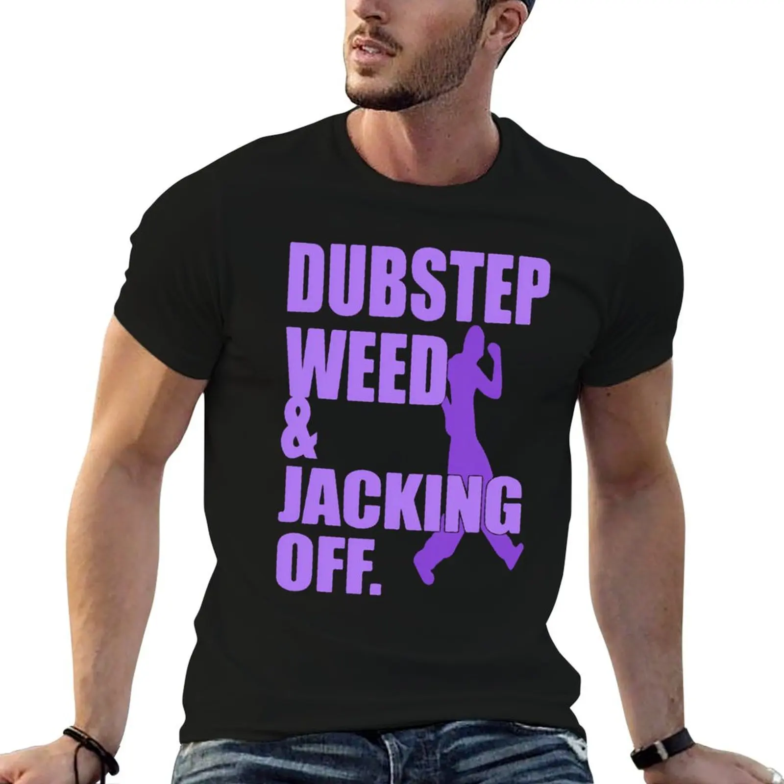 Dubstep Weed And Jacking Off Funny T-Shirt cotton graphic tees Funny t-shirts Men's cotton t-shirt
Dubstep Weed And Jacking Off Funny T-Shirt cotton graphic tees Funny t-shirts Men's cotton t-shirt