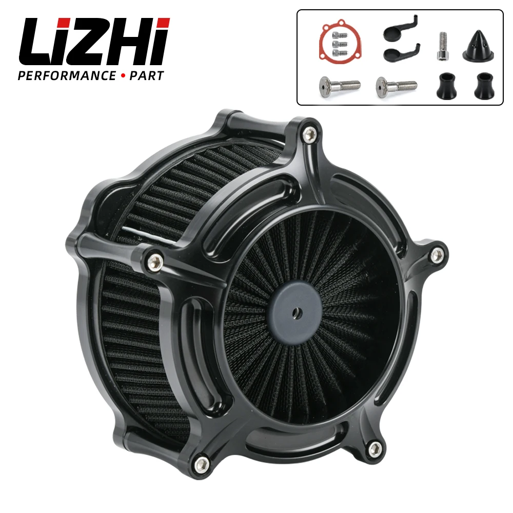 Black Turbine Spike Air Filter Motorcycle Intake Air Cleaner Filter System For 91-23 Harley Sportster 883 XL883 XL1200 48 72
Black Turbine Spike Air Filter Motorcycle Intake Air Cleaner Filter System For 91-23 Harley Sportster 883 XL883 XL1200 48 72