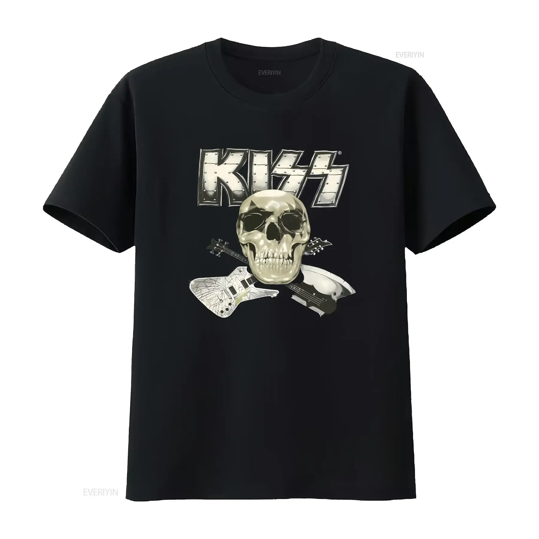 KISS 2012 Tour Blue Skull Guitars Crew Neck Alstyle T Shirt Top 2X vintage Washed Casual streetwear designer clothes Versatile
KISS 2012 Tour Blue Skull Guitars Crew Neck Alstyle T Shirt Top 2X vintage Washed Casual streetwear designer clothes Versatile
