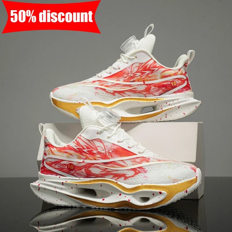 Children Sports Shoes Boys Outdoor Training Shock-absorbing Rebound Tennis Shoes Lightweight Mesh Campus Athletics Running Shoes
Children Sports Shoes Boys Outdoor Training Shock-absorbing Rebound Tennis Shoes Lightweight Mesh Campus Athletics Running Shoes