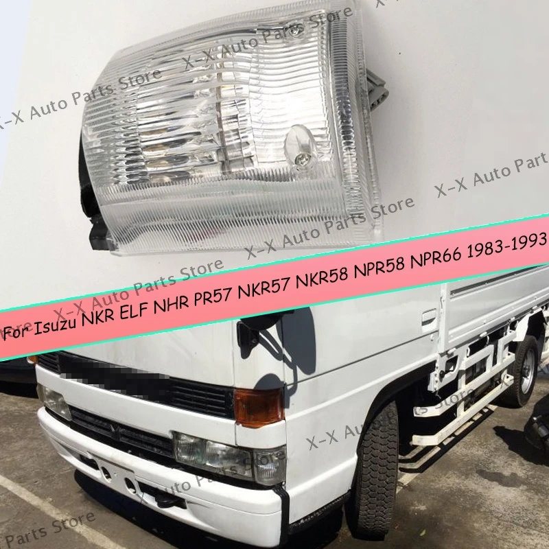 Truck Car Front Bumper Corner Light For Isuzu NKR ELF NHR PR57 NKR57 NKR58 NPR58 NPR66 1983-1993 Turn Signal Light Fog Light
Truck Car Front Bumper Corner Light For Isuzu NKR ELF NHR PR57 NKR57 NKR58 NPR58 NPR66 1983-1993 Turn Signal Light Fog Light