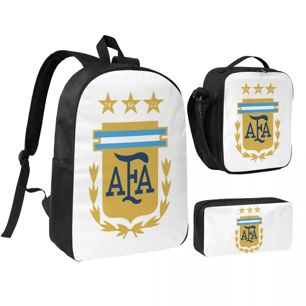 Ushuaia, Argentina Backpack Boys Girls BookBag School Bag Shoulder Bags 3ps Insulated Lunch Bag Pencil Case
Ushuaia, Argentina Backpack Boys Girls BookBag School Bag Shoulder Bags 3ps Insulated Lunch Bag Pencil Case