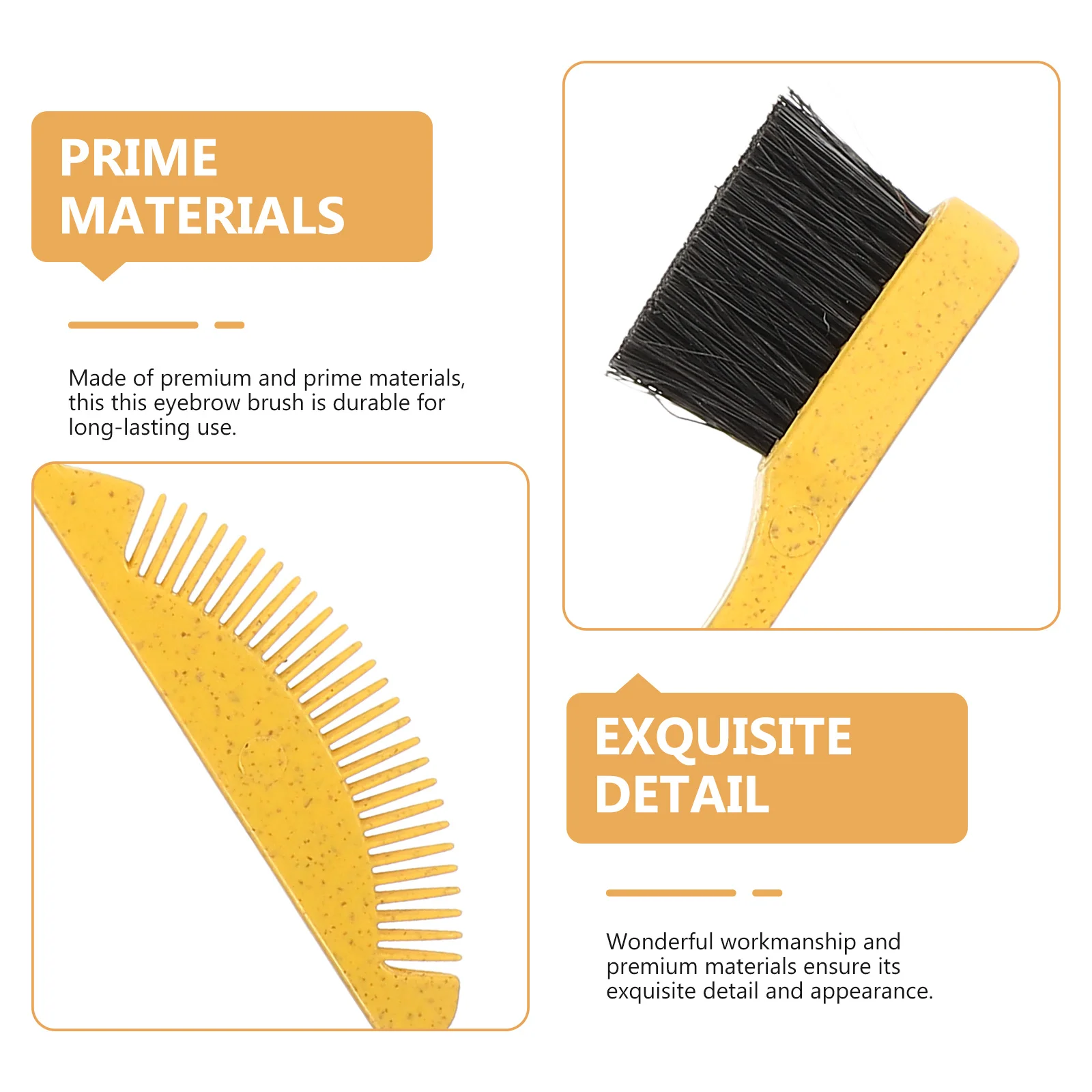 4pcs Dual Tip Eyebrow Brush Premium Bristle Makeup Tool For Hairline Shaping Grooming Brow Comb Small Hairbrushes Dual-Ended
4pcs Dual Tip Eyebrow Brush Premium Bristle Makeup Tool For Hairline Shaping Grooming Brow Comb Small Hairbrushes Dual-Ended