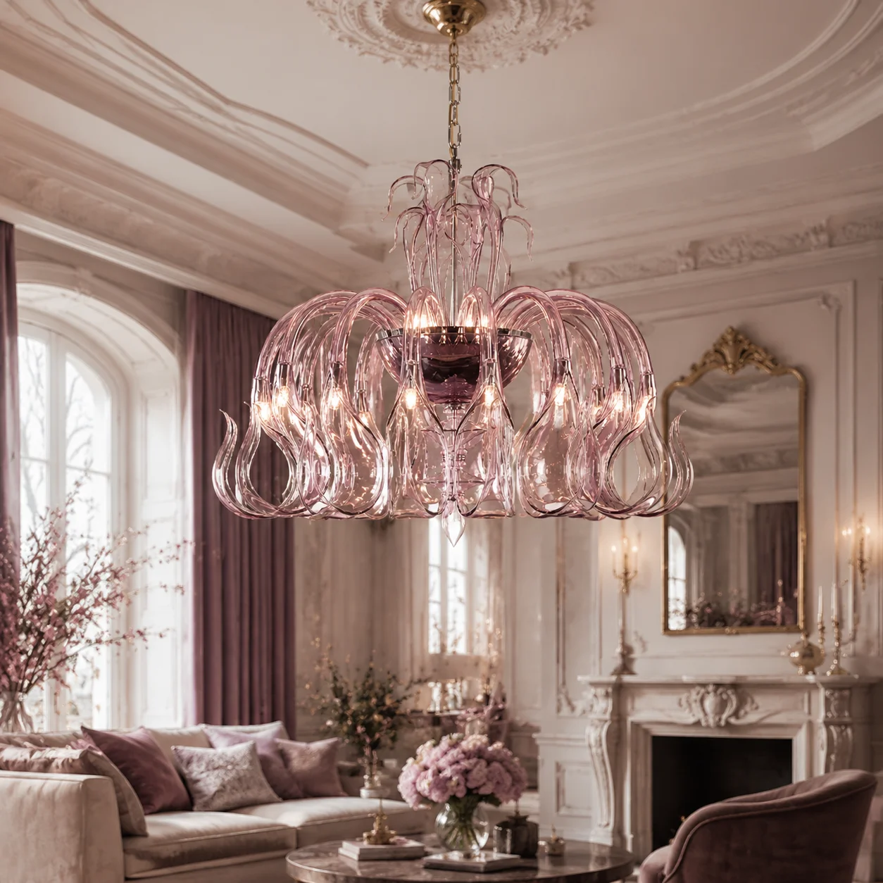 Pink Glass Swan Chandelier Luxury French Style LED Pendant Light for Living Room Bedroom Dining Room Home Decor
Pink Glass Swan Chandelier Luxury French Style LED Pendant Light for Living Room Bedroom Dining Room Home Decor