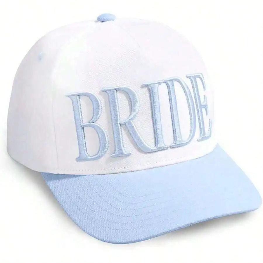 White And Sky Blue Bride Trucker Hat For Bachelorette Party Wedding Bridal Accessory
White And Sky Blue Bride Trucker Hat For Bachelorette Party Wedding Bridal Accessory