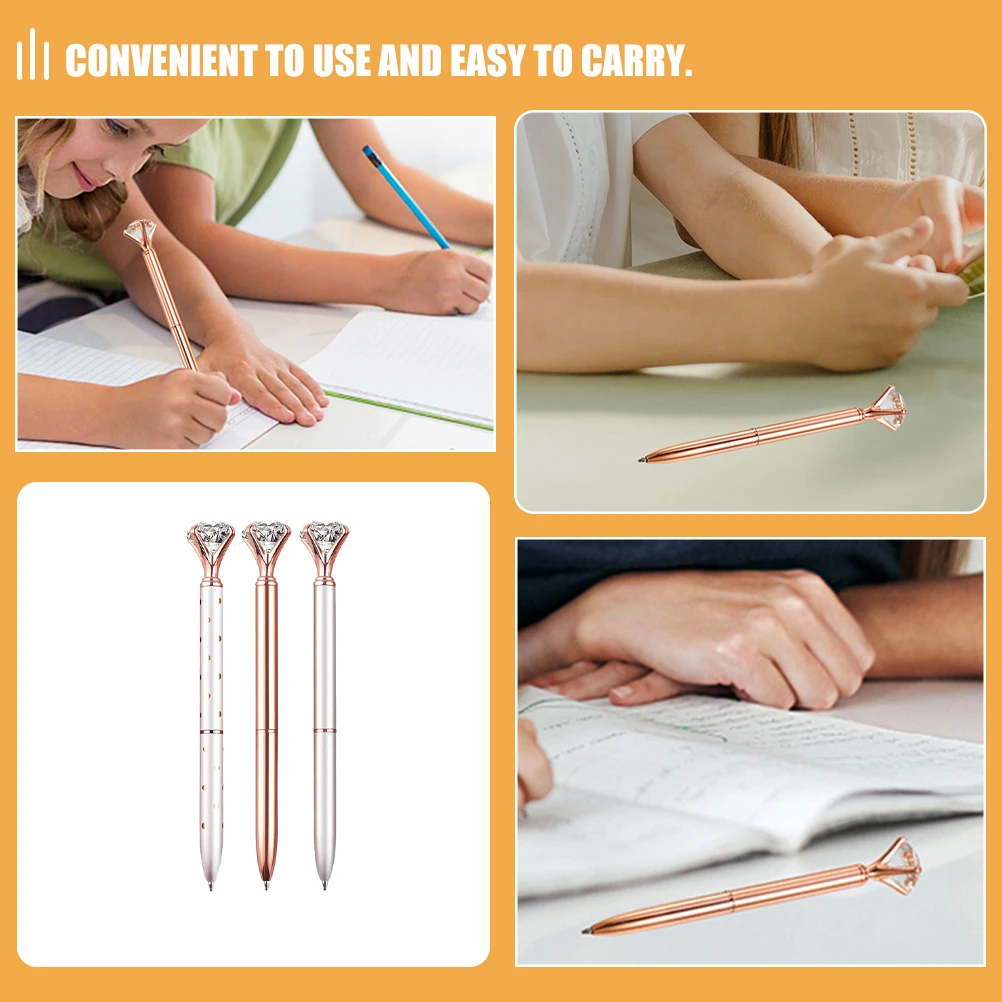9 Pcs Big Diamond Crystal Metal Ballpoint Pen Set 4 11 21 Creative Writing Daily Use Ergonomic Portable Office Home Stationery
9 Pcs Big Diamond Crystal Metal Ballpoint Pen Set 4 11 21 Creative Writing Daily Use Ergonomic Portable Office Home Stationery