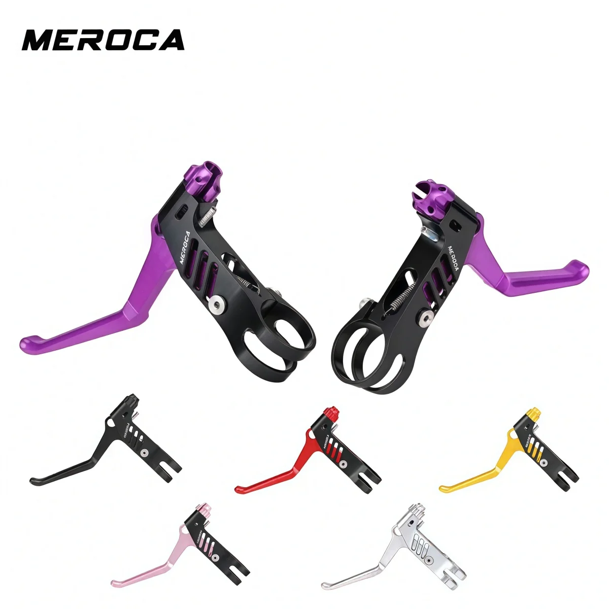 MEROCA BL03 Hollow CNC Aluminum Bicycle Brake Levers For Folding Bike/Mini Velo – Bearing Pivot Extended Reach (Black Red Gold)
MEROCA BL03 Hollow CNC Aluminum Bicycle Brake Levers For Folding Bike/Mini Velo – Bearing Pivot Extended Reach (Black Red Gold)