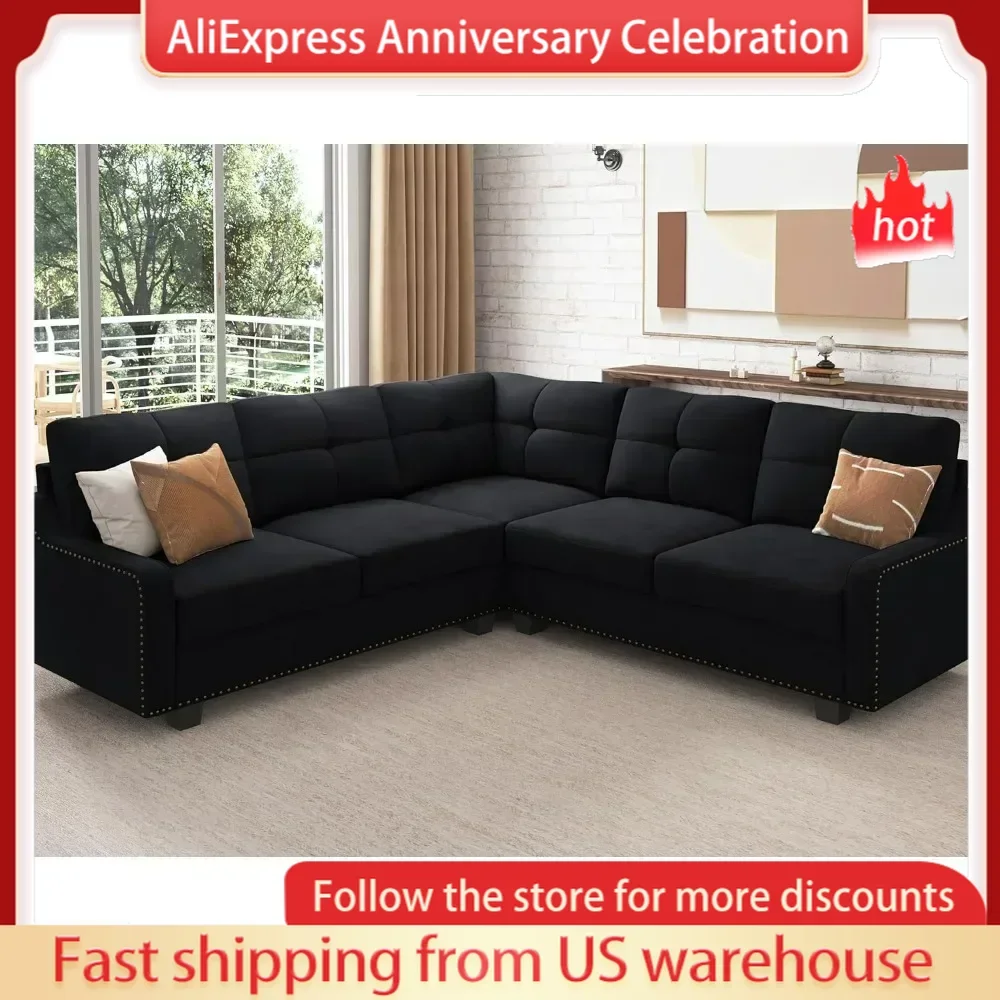 Living Room Convertible Sectional Sofa,L Shaped Couch for Small Apartment,Reversible Sectional Couch,Velvet living room sofa
Living Room Convertible Sectional Sofa,L Shaped Couch for Small Apartment,Reversible Sectional Couch,Velvet living room sofa