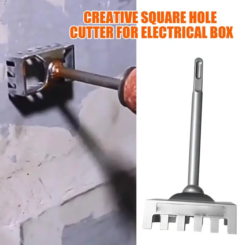 Fast Square Hole Cutter High Carbon Steel Square Socket Puncher Easy Installation Hand Tools For Electrical Box
Fast Square Hole Cutter High Carbon Steel Square Socket Puncher Easy Installation Hand Tools For Electrical Box