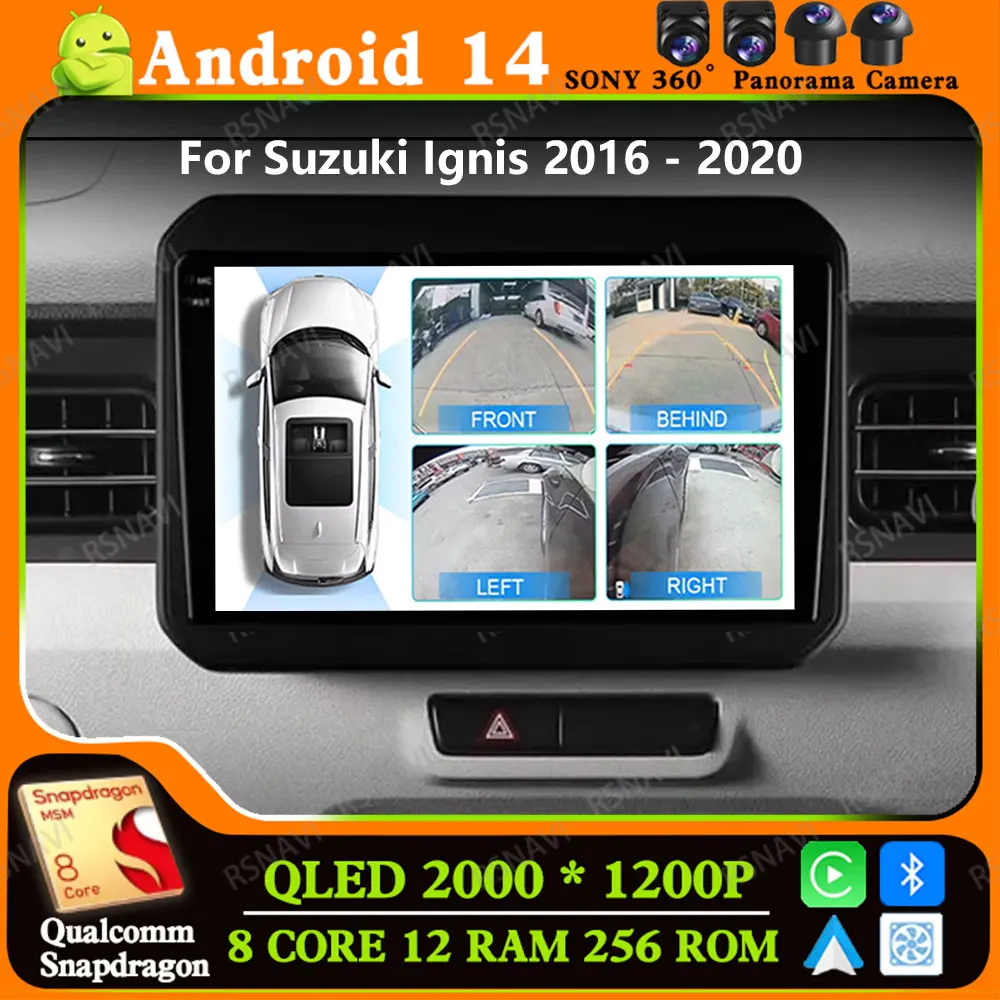 Andoird 14 Car Radio For Suzuki Ignis 2016 - 2020 Viedo Player 4G LTE BT 2 DIN DVD Stereo 5G WIFI GPS Head Unit Multimedia DSP
Andoird 14 Car Radio For Suzuki Ignis 2016 - 2020 Viedo Player 4G LTE BT 2 DIN DVD Stereo 5G WIFI GPS Head Unit Multimedia DSP