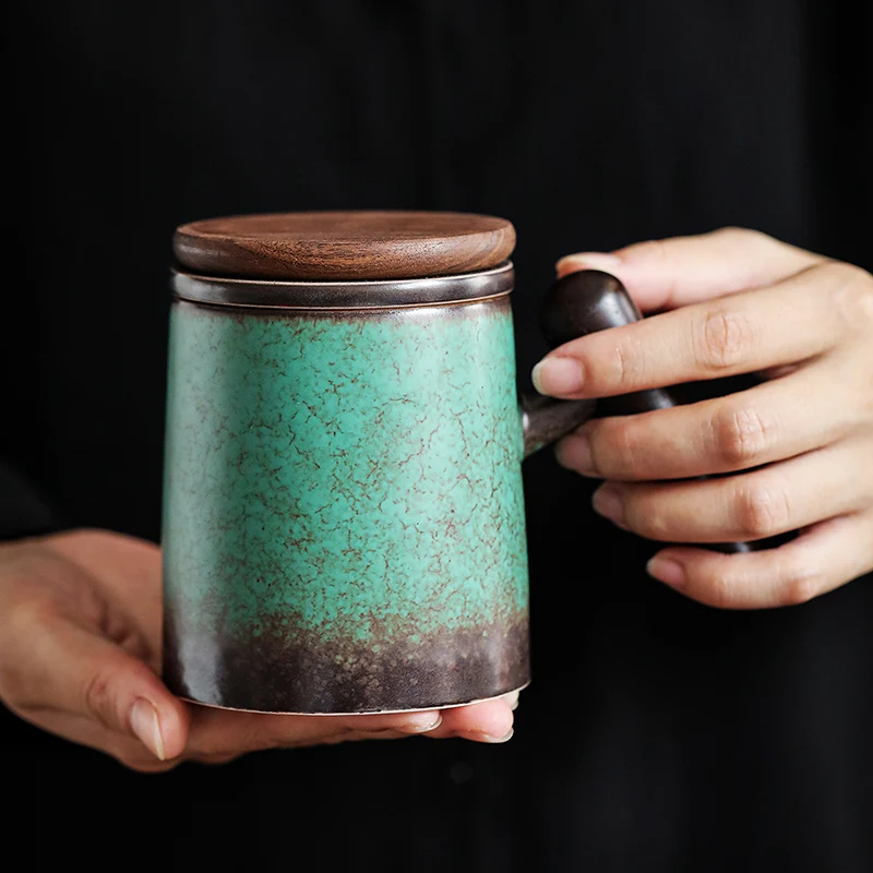 Cangshan Tea Cup with Tea-Water Separation, Office Water Cup, Ceramic Kiln-Fired Kung Fu Tea Cup with Filter and Lid, Suitable for Gift-Giving
Cangshan Tea Cup with Tea-Water Separation, Office Water Cup, Ceramic Kiln-Fired Kung Fu Tea Cup with Filter and Lid, Suitable for Gift-Giving