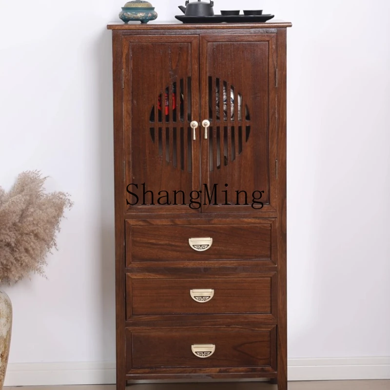 ZYY New Chinese Wine Cabinet All Solid Wood Household Bedroom Storage Modern Simple Double Door Cabinet
ZYY New Chinese Wine Cabinet All Solid Wood Household Bedroom Storage Modern Simple Double Door Cabinet