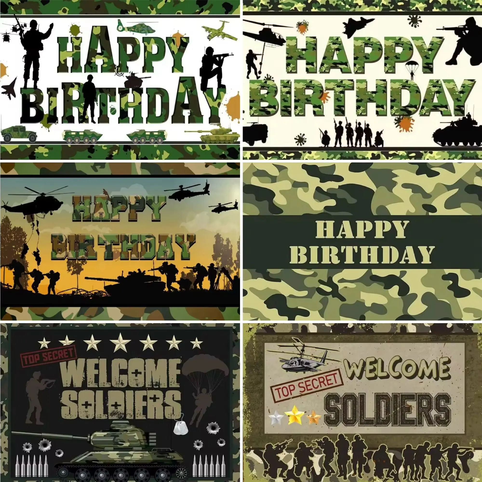 Halo Soldiers Disguising Military Themes Background Aircraft Tank Cars Boy Birthday Party Decor Portrait Photography Background
Halo Soldiers Disguising Military Themes Background Aircraft Tank Cars Boy Birthday Party Decor Portrait Photography Background