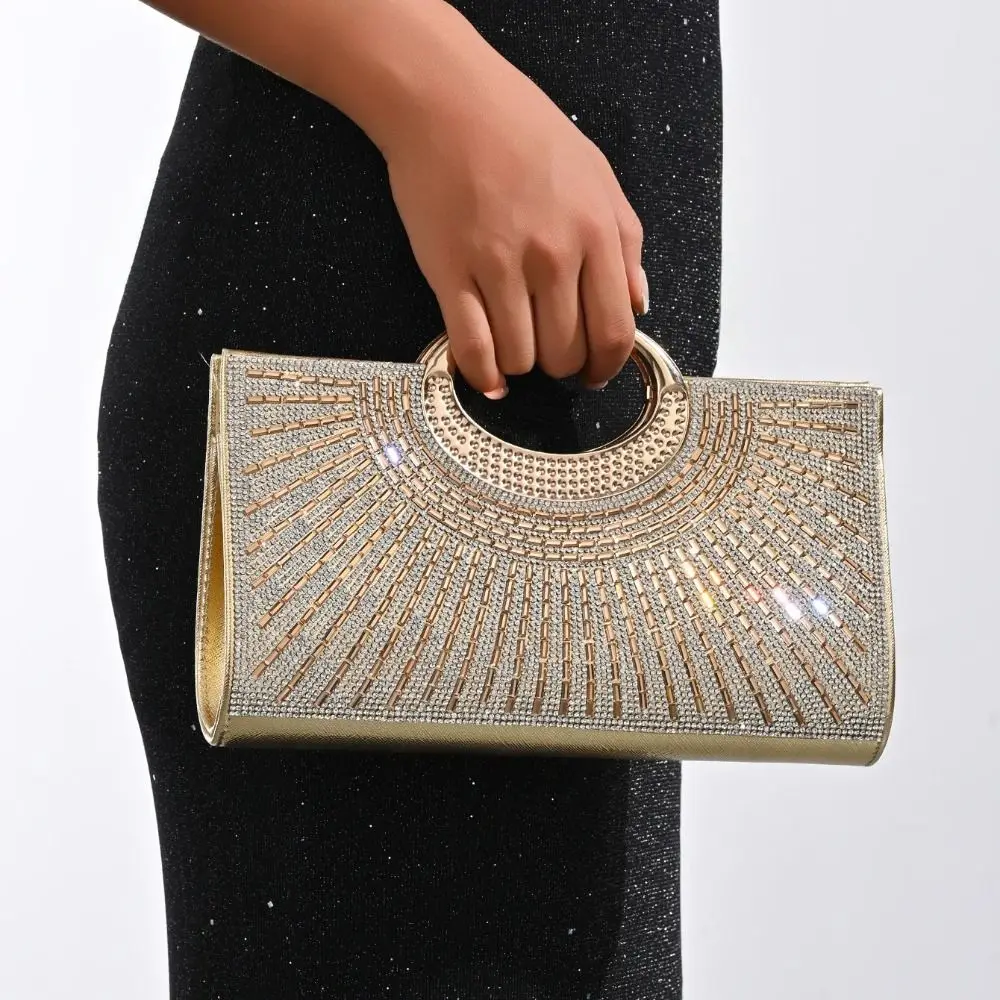 Portable Rhinestone Evening Banquet Bag Glitter Sparkling Ladies Clutch Bag Single Shoulder Phone Pouch Box Handbag Party
Portable Rhinestone Evening Banquet Bag Glitter Sparkling Ladies Clutch Bag Single Shoulder Phone Pouch Box Handbag Party