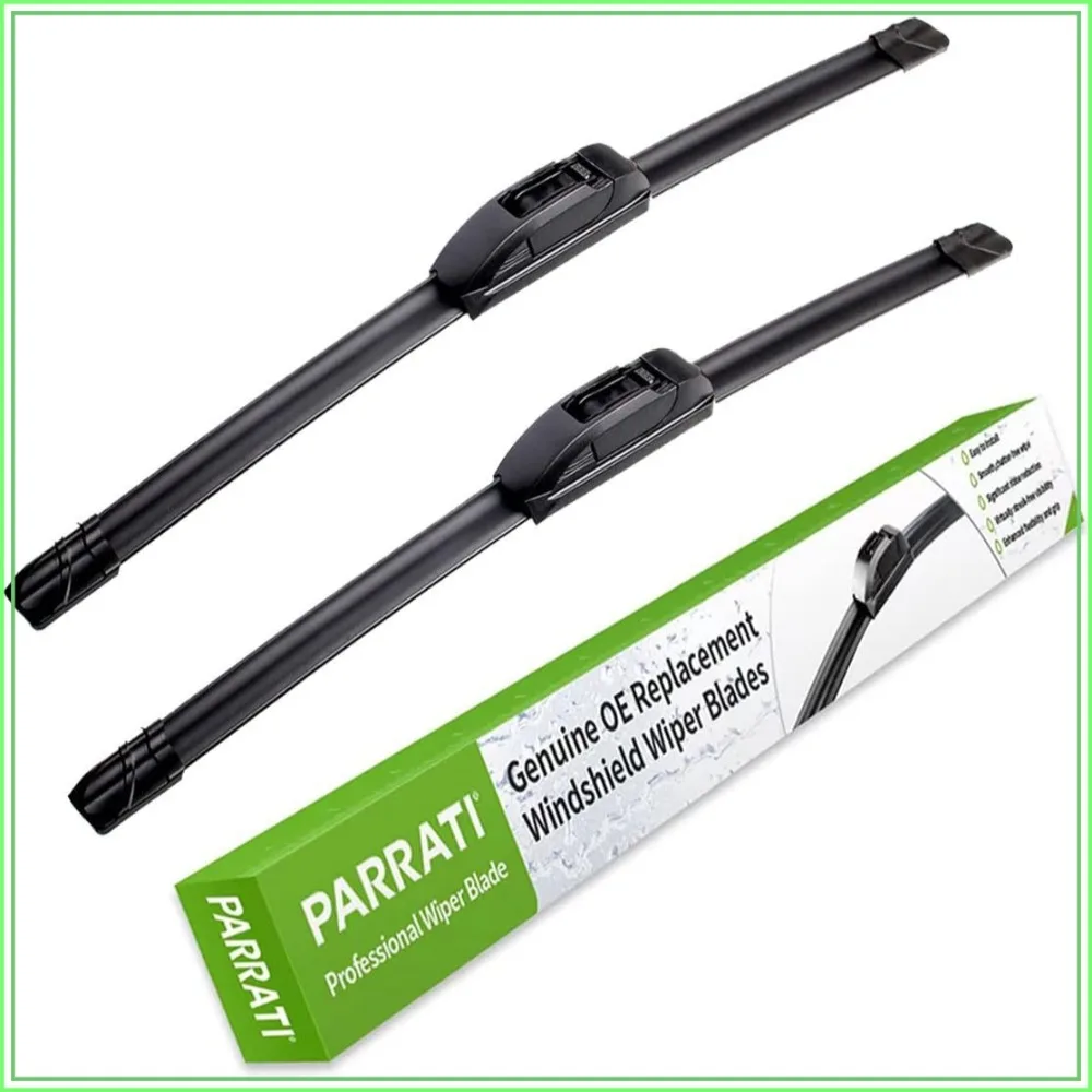 Premium All-Season Windshield Wiper Blades (Set of 2, 22" Each) - Natural Rubber, Bracketless Design
Premium All-Season Windshield Wiper Blades (Set of 2, 22" Each) - Natural Rubber, Bracketless Design