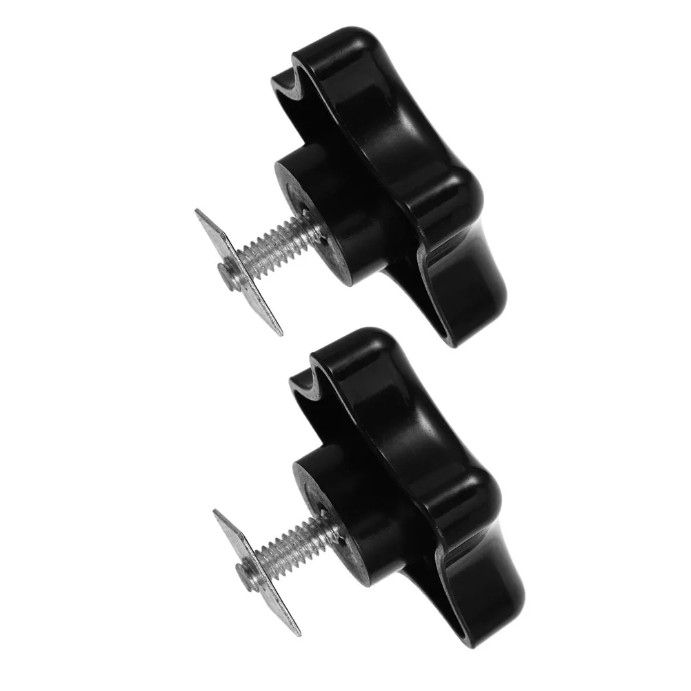 2Pcs Black Star Shaped Threaded Knobs Rv Awning Brace Replacement Durable Plastic Square Washer Camper Awning Accessory
2Pcs Black Star Shaped Threaded Knobs Rv Awning Brace Replacement Durable Plastic Square Washer Camper Awning Accessory