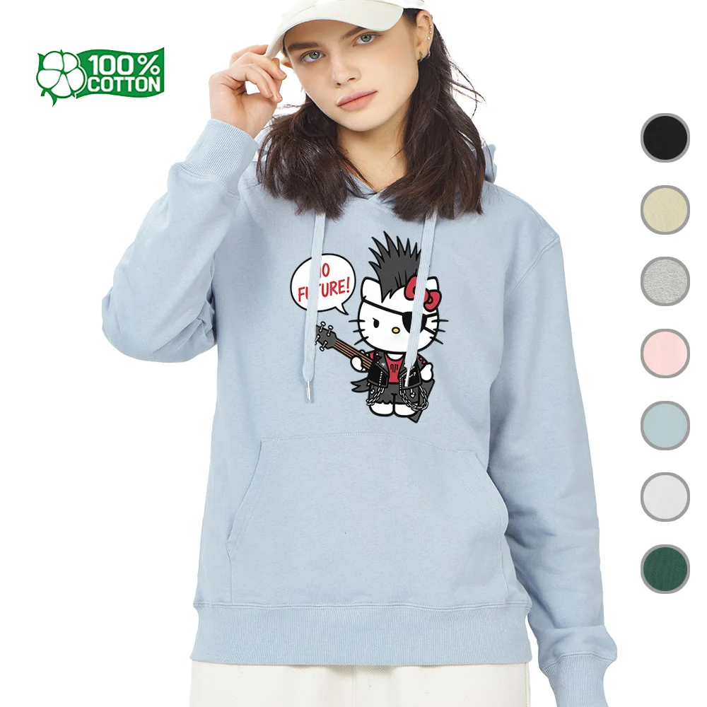 Симпатичная толстовка с капюшоном и принтом рок-группы Hello Kitty, мягкий хлопковый пуловер и футболка с графическим рисунком, верхняя одежда
Симпатичная толстовка с капюшоном и принтом рок-группы Hello Kitty, мягкий хлопковый пуловер и футболка с графическим рисунком, верхняя одежда