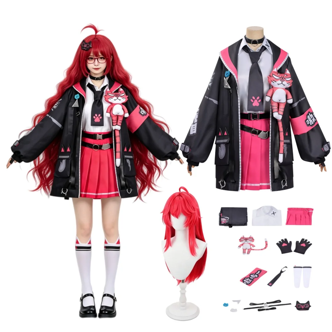 Nanally Cosplay Game Neverness to Everness NTE Nanally Coluccis Costume Wig Full Set Halloween Party Outfit
Nanally Cosplay Game Neverness to Everness NTE Nanally Coluccis Costume Wig Full Set Halloween Party Outfit