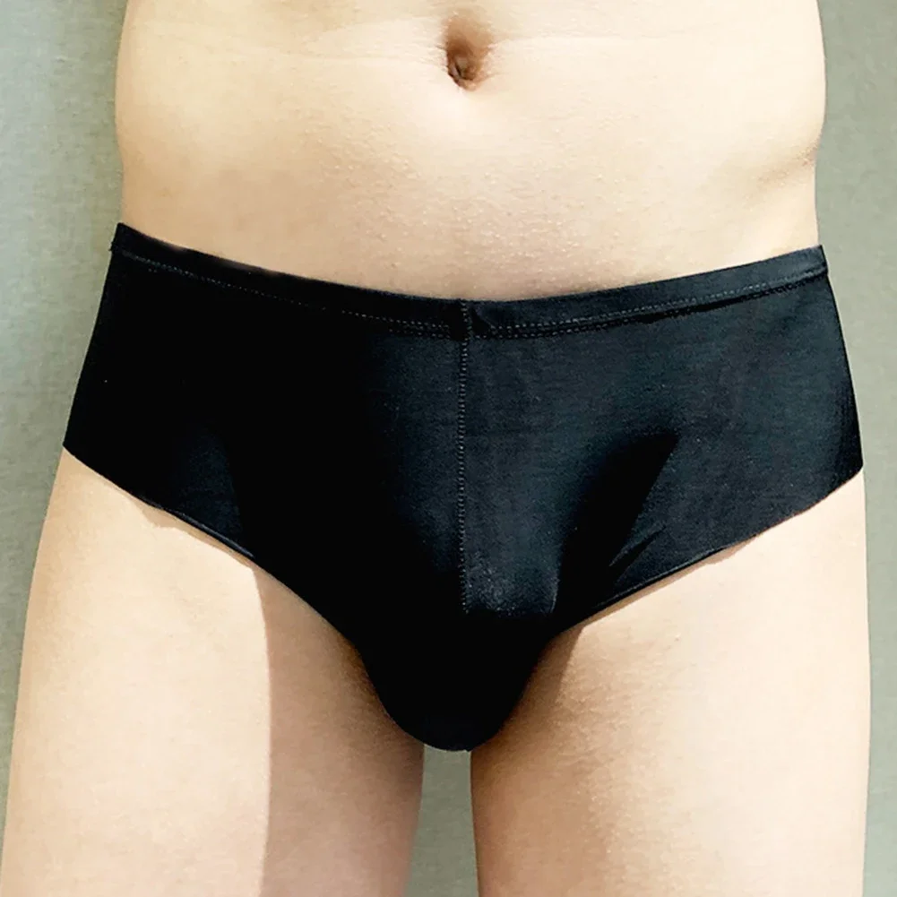 Mens Gay Underpants Ultra-Thin Breathable Underwear Ice Silk Briefs Seamless Lingerie Erotic Convex Pouch Boxershorts Funny Pant
Mens Gay Underpants Ultra-Thin Breathable Underwear Ice Silk Briefs Seamless Lingerie Erotic Convex Pouch Boxershorts Funny Pant