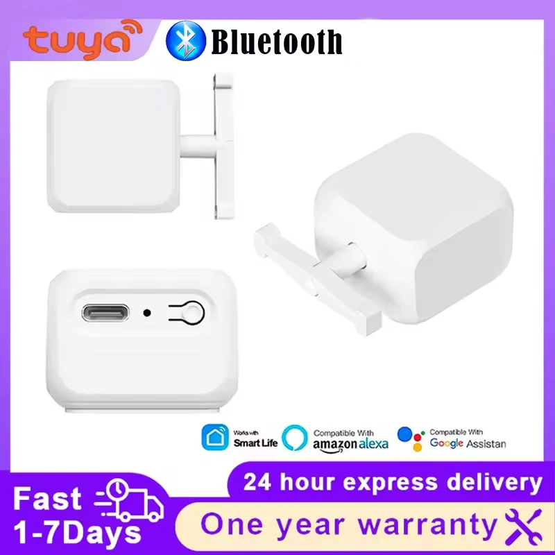 Tuya Bluetooth Fingerbot Robot Button Rocker Smart Switch Remote Controller Press Robot Support Google Home Alexa Voice Assitant
Tuya Bluetooth Fingerbot Robot Button Rocker Smart Switch Remote Controller Press Robot Support Google Home Alexa Voice Assitant