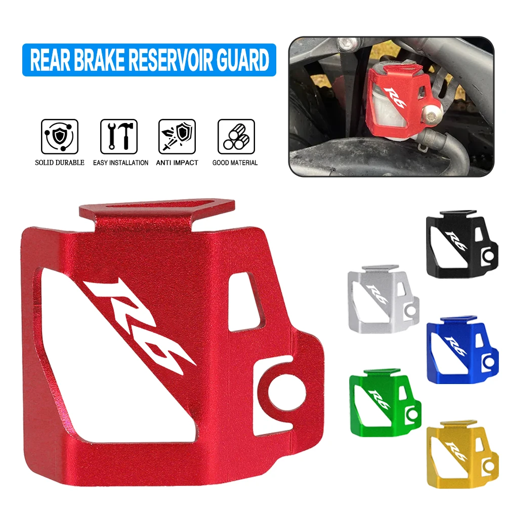 Motorcycle For Yamaha R6 YZF-R6 2000-2024 R1 YZF-R1 1998-2024 CNC Accessories Rear Brake Fluid Reservoir Guard Cover Protector
Motorcycle For Yamaha R6 YZF-R6 2000-2024 R1 YZF-R1 1998-2024 CNC Accessories Rear Brake Fluid Reservoir Guard Cover Protector