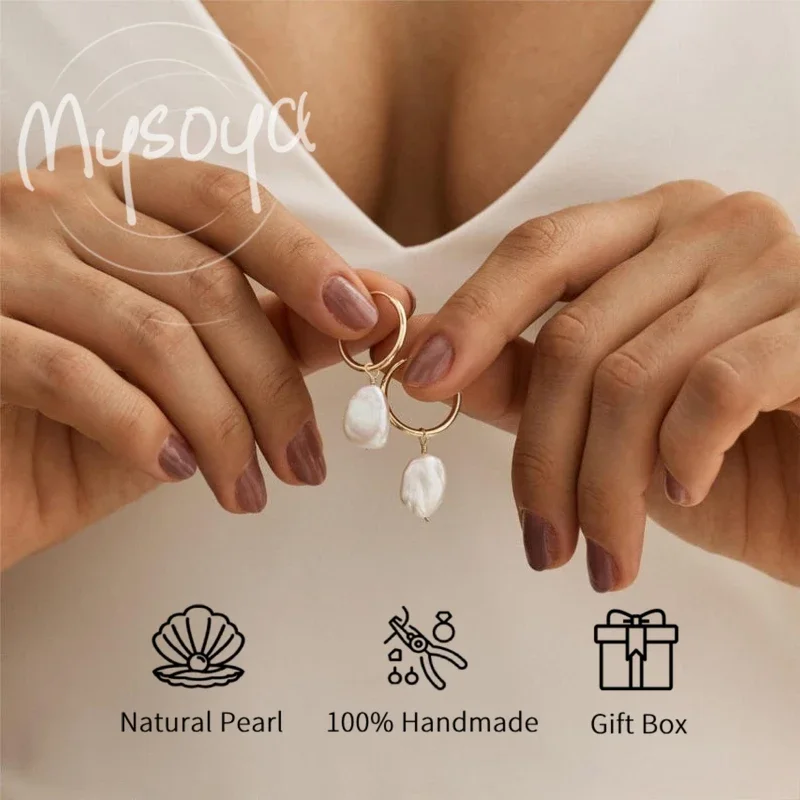 MYSOYA белые серьги с жемчугом в стиле барокко 9-10 мм с подарочной коробкой, для нее/Хим, на день рождения/свадьбу/Рождество/Новый год/подарок на годовщину
MYSOYA белые серьги с жемчугом в стиле барокко 9-10 мм с подарочной коробкой, для нее/Хим, на день рождения/свадьбу/Рождество/Новый год/подарок на годовщину