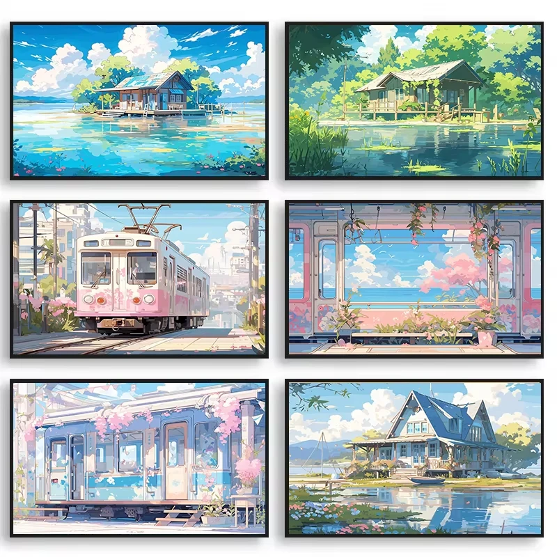 1000Pieces Jigsaw Puzzle Beautiful Anime Sakura Train Ocean Scene For Adults Perfect For Quiet Evening Activity
1000Pieces Jigsaw Puzzle Beautiful Anime Sakura Train Ocean Scene For Adults Perfect For Quiet Evening Activity
