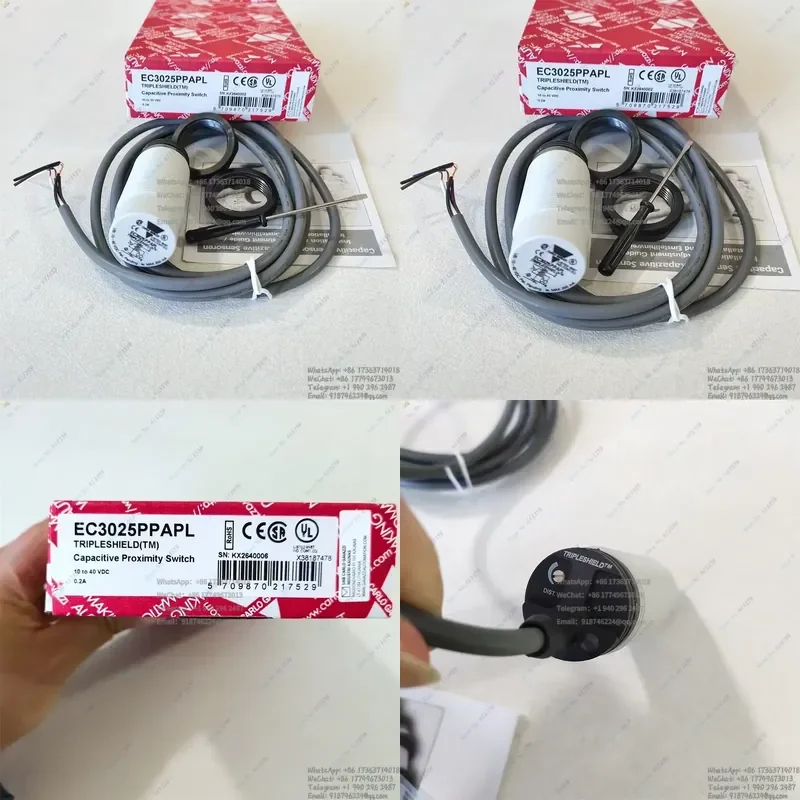 EC3025PPAPL New CARLO GAVAZZI Capacitive Proximity Switch Sensor
EC3025PPAPL New CARLO GAVAZZI Capacitive Proximity Switch Sensor