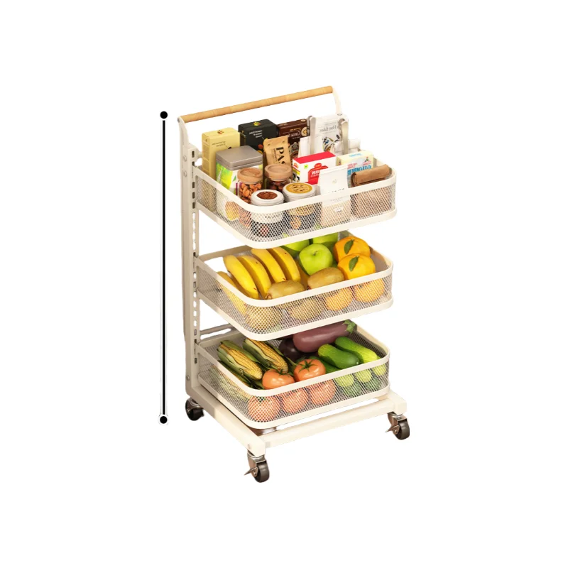 Premium Carbon Steel Fruit/Vegetable Snack Organizer Shelf Ventilated Mesh Design, Adjustable Layers w/ Removable Casters
Premium Carbon Steel Fruit/Vegetable Snack Organizer Shelf Ventilated Mesh Design, Adjustable Layers w/ Removable Casters