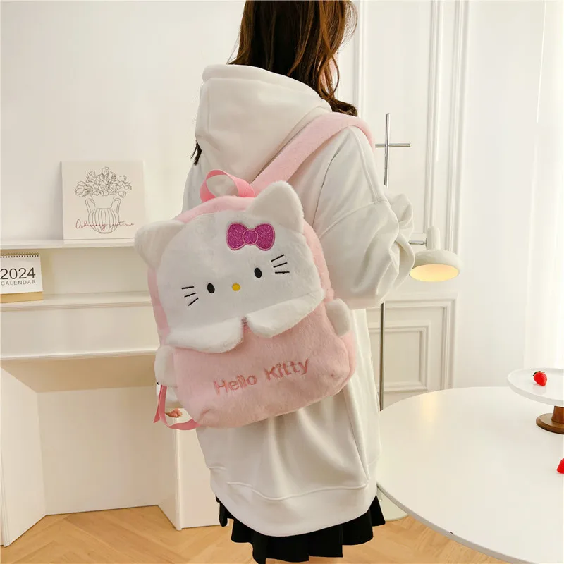 Новый школьный портфель Sanrio Hello Kitty, милый мультяшный рюкзак на плечо, Легкий Повседневный вместительный рюкзак
Новый школьный портфель Sanrio Hello Kitty, милый мультяшный рюкзак на плечо, Легкий Повседневный вместительный рюкзак