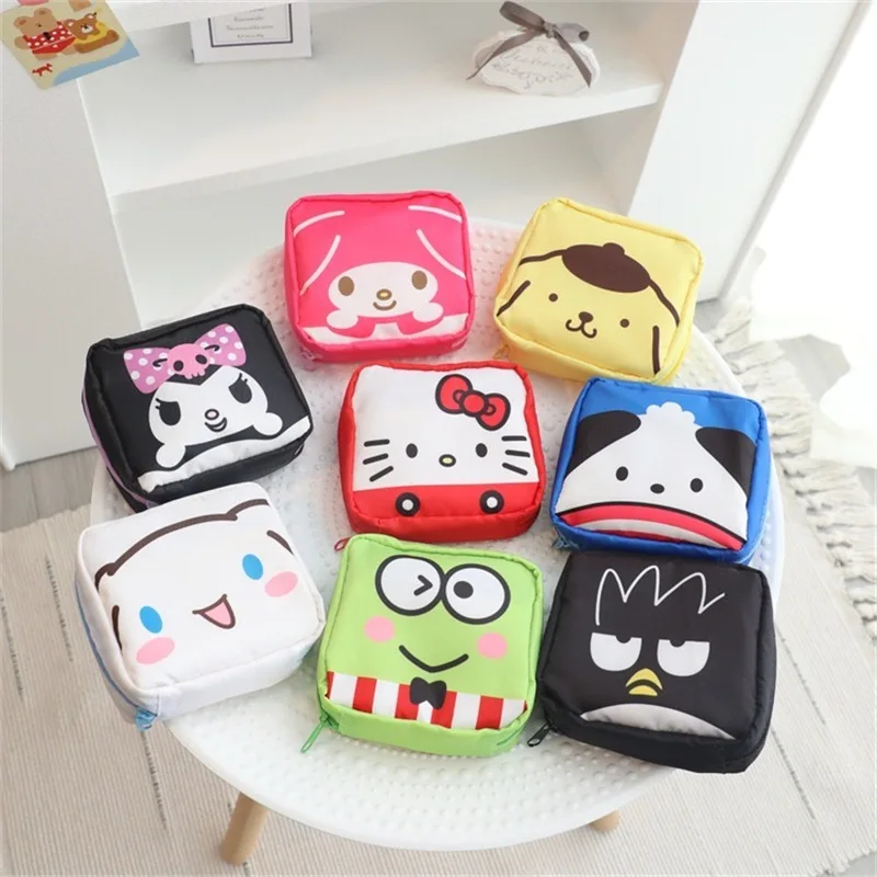 Kawaii Sanrio гигиеническая сумка для хранения салфеток Hello Kitty Kuromi Mymelody мультяшный аниме косметичка дорожная сумка для хранения подарок для девочки игрушка
Kawaii Sanrio гигиеническая сумка для хранения салфеток Hello Kitty Kuromi Mymelody мультяшный аниме косметичка дорожная сумка для хранения подарок для девочки игрушка