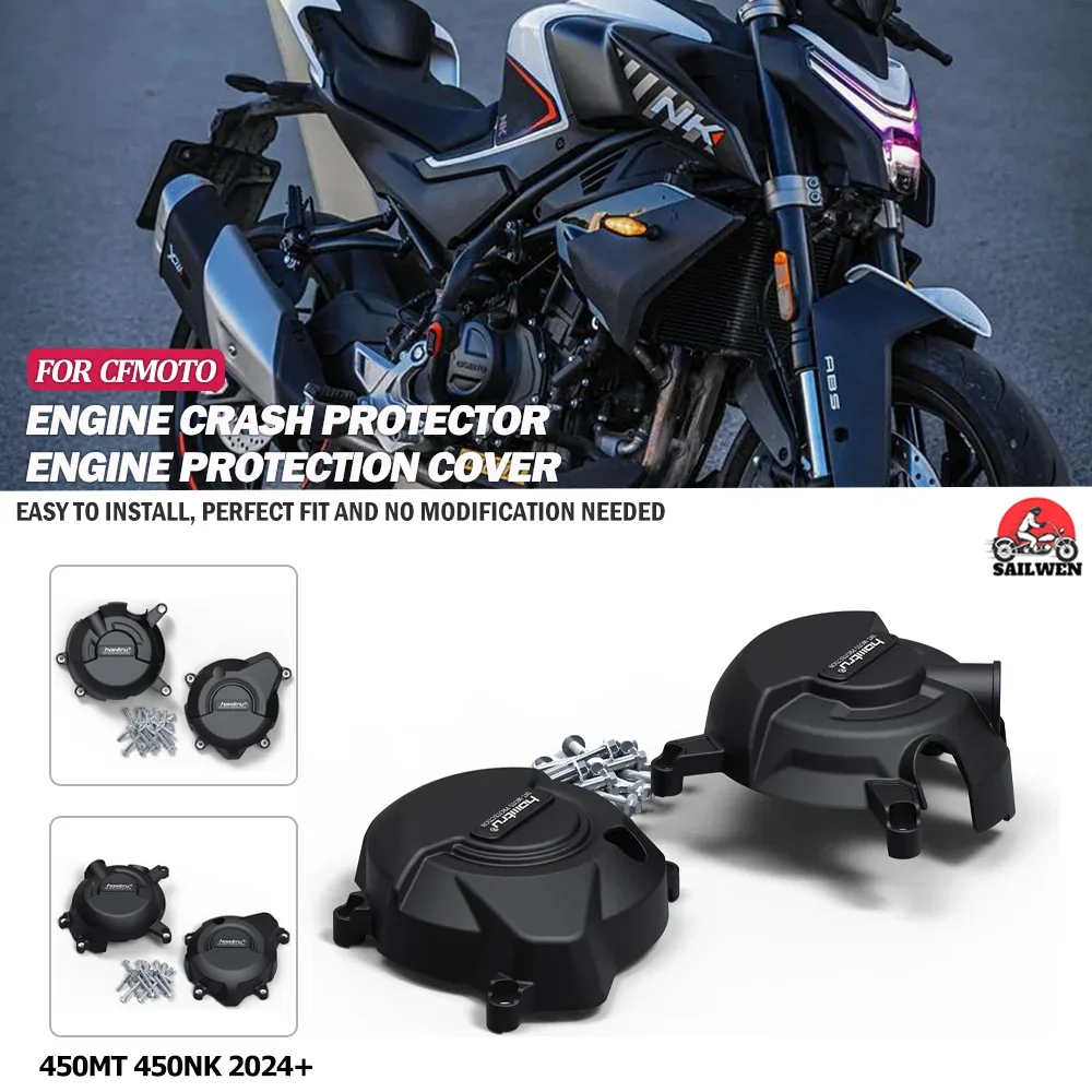 Motorcycle Engine Protection Cover Engine Fall Arrest Cover For CFMOTO 450MT 450 MT 450NK 2024+
Motorcycle Engine Protection Cover Engine Fall Arrest Cover For CFMOTO 450MT 450 MT 450NK 2024+