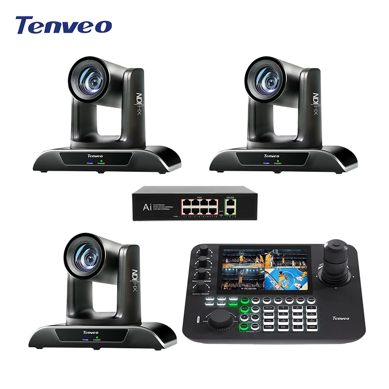 Профессиональная система для прямых трансляций MSProfessional: PTZ-камера NDI POE с 20-кратным/30-кратным зумом, AI-отслеживанием и джойстиком для вещания
Профессиональная система для прямых трансляций MSProfessional: PTZ-камера NDI POE с 20-кратным/30-кратным зумом, AI-отслеживанием и джойстиком для вещания