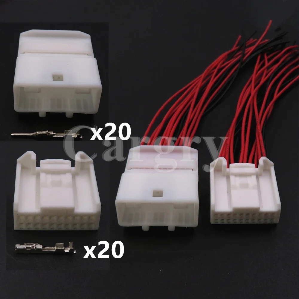 1 Set 20P 1473750-1 1473807-1 Automobile Low Current Audio Connector AC Assembly For Toyota Car CD Player Wiring Harness Socket
1 Set 20P 1473750-1 1473807-1 Automobile Low Current Audio Connector AC Assembly For Toyota Car CD Player Wiring Harness Socket