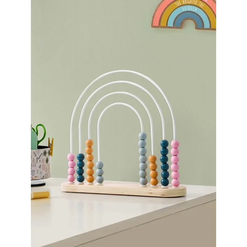 Children's Room Decoration Model Room Home Ornament Boys and Girls Bedroom Creative Wooden Beads Shelves Table Decorations
Children's Room Decoration Model Room Home Ornament Boys and Girls Bedroom Creative Wooden Beads Shelves Table Decorations