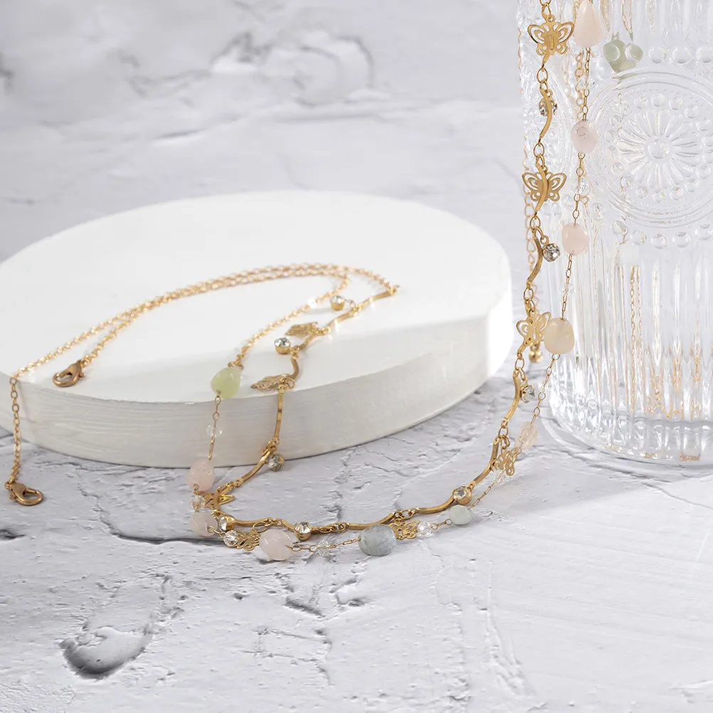 2Pcs Premium Rhinestone Alloy Natural Stone Adjustable Waist Chain for Beach Party Dance Nightclub Wedding Belly Chain Fashion
2Pcs Premium Rhinestone Alloy Natural Stone Adjustable Waist Chain for Beach Party Dance Nightclub Wedding Belly Chain Fashion