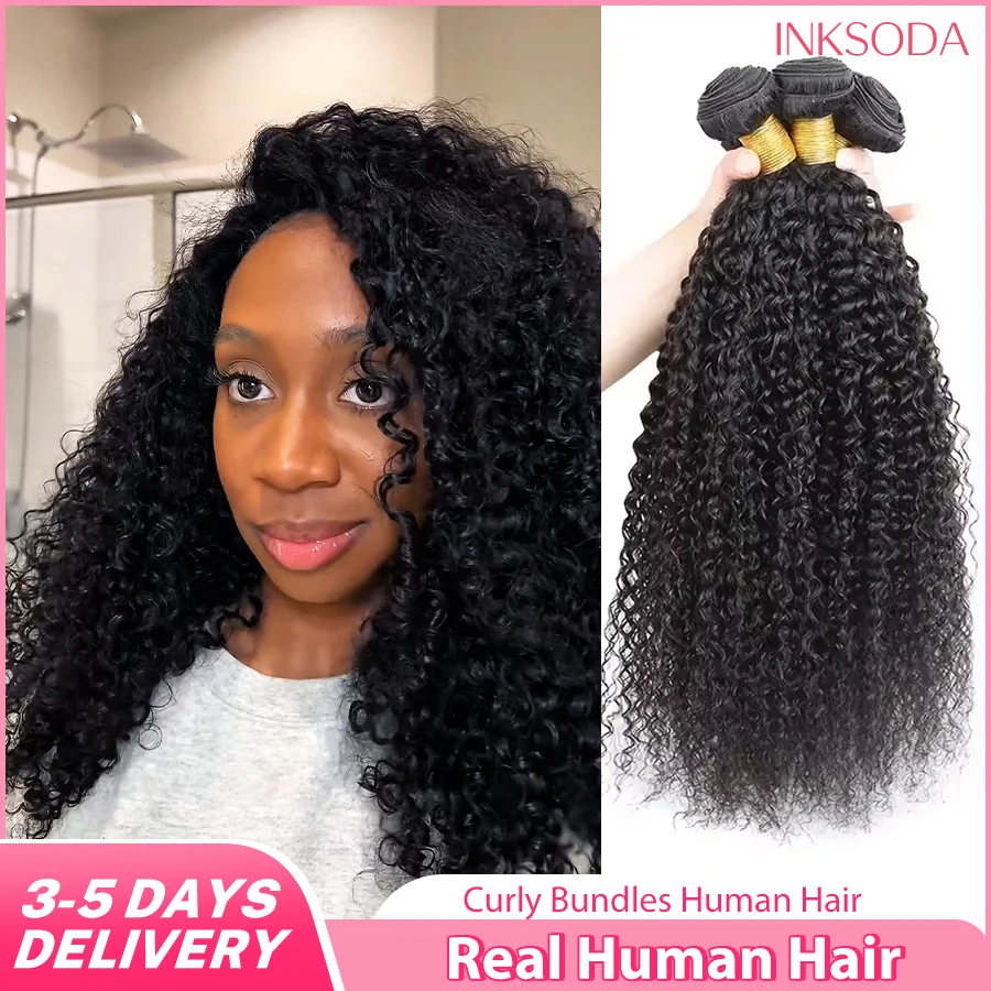12A 10-38 Inch Natural Color Jerry Curly Human Hair Bundles And weaves Unprocessed Brazilian Human Hair Weave Bundles 1/3/4PCS Raw Hair Bundles Weave Extensions Hair Extensions Materials For Women Natural Black Soft And Silky Hair
12A 10-38 Inch Natural Color Jerry Curly Human Hair Bundles And weaves Unprocessed Brazilian Human Hair Weave Bundles 1/3/4PCS Raw Hair Bundles Weave Extensions Hair Extensions Materials For Women Natural Black Soft And Silky Hair