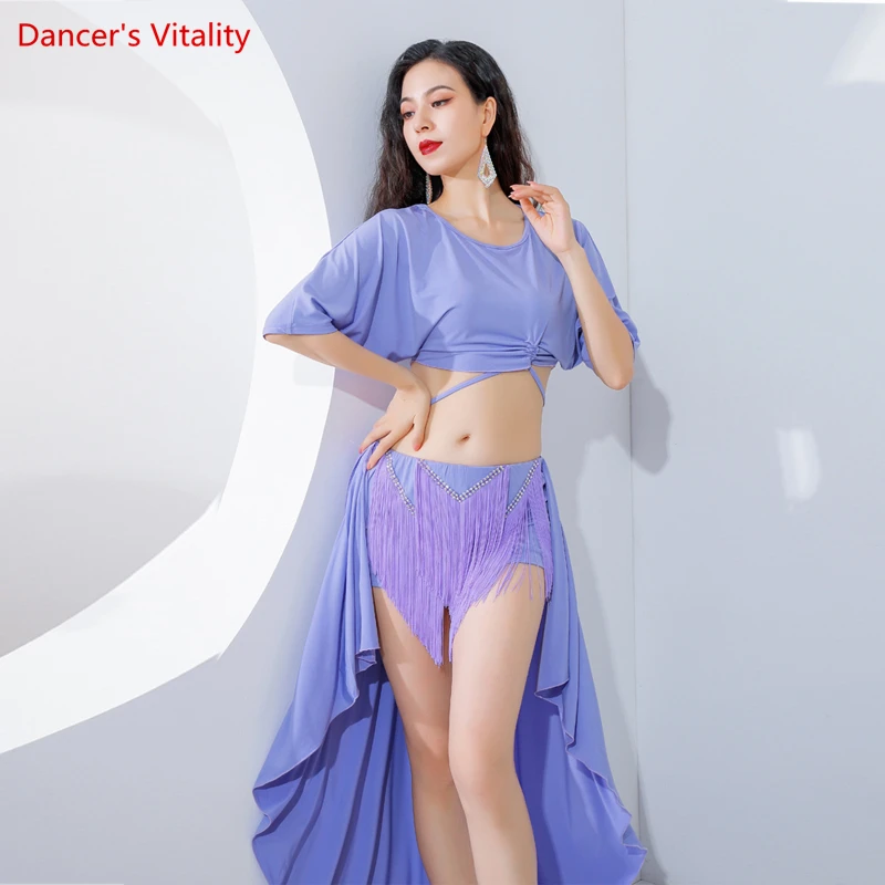 belly dance costume set for women half sleeves top+tassel long skirt 2pcs girl's Oriental Dance Clothing tribal clothes female
belly dance costume set for women half sleeves top+tassel long skirt 2pcs girl's Oriental Dance Clothing tribal clothes female