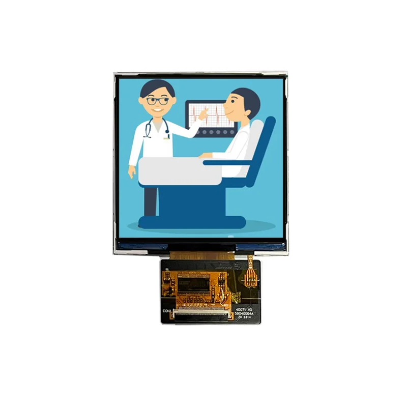 4,0-дюймовый IPS TFT ЖК-дисплей 480x480 ST7701S, полный угол обзора с интерфейсом LVDS, широкая температура, высокая яркость, квадратный TFT
4,0-дюймовый IPS TFT ЖК-дисплей 480x480 ST7701S, полный угол обзора с интерфейсом LVDS, широкая температура, высокая яркость, квадратный TFT