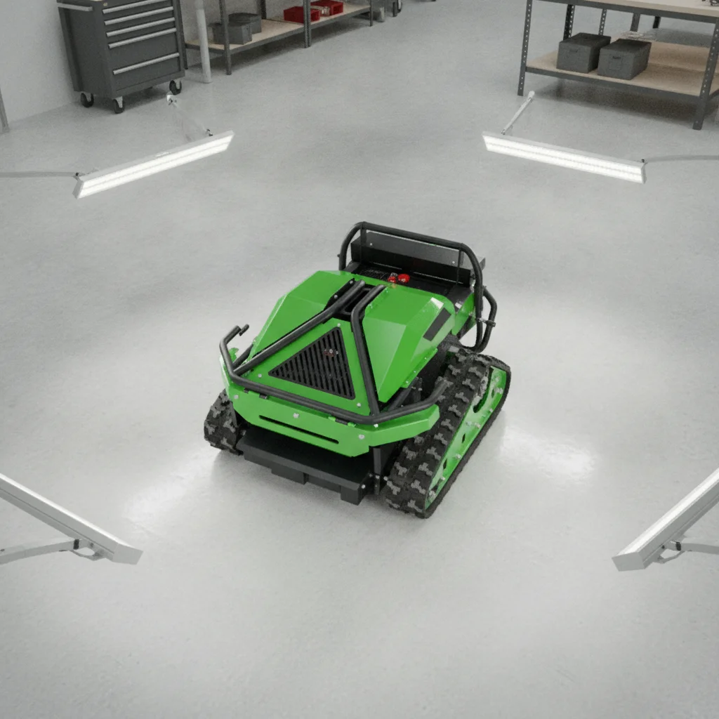 Smart Remote Control Robotic Lawn Mower Rubber Track Anti-Slip Heavy Duty Grass Cutting Equipment Free Shipping
Smart Remote Control Robotic Lawn Mower Rubber Track Anti-Slip Heavy Duty Grass Cutting Equipment Free Shipping