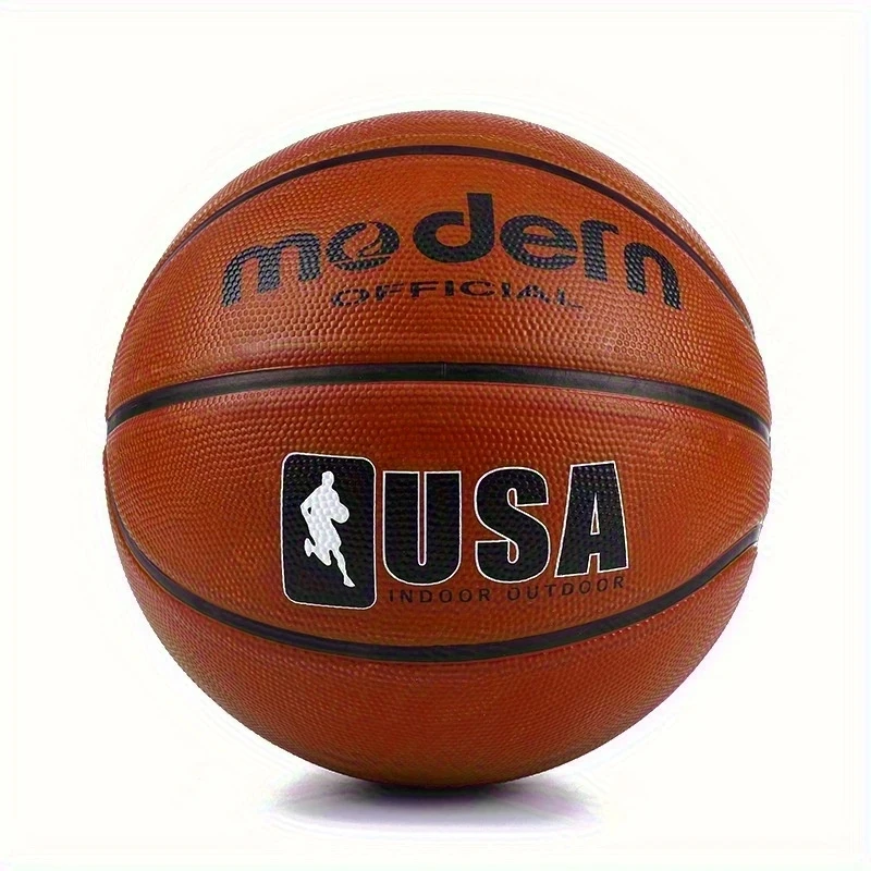 1pc official adult teenager basketball - brown size 4/5/6/7 basketball - durable rubber indoor/outdoor professional game ball
1pc official adult teenager basketball - brown size 4/5/6/7 basketball - durable rubber indoor/outdoor professional game ball