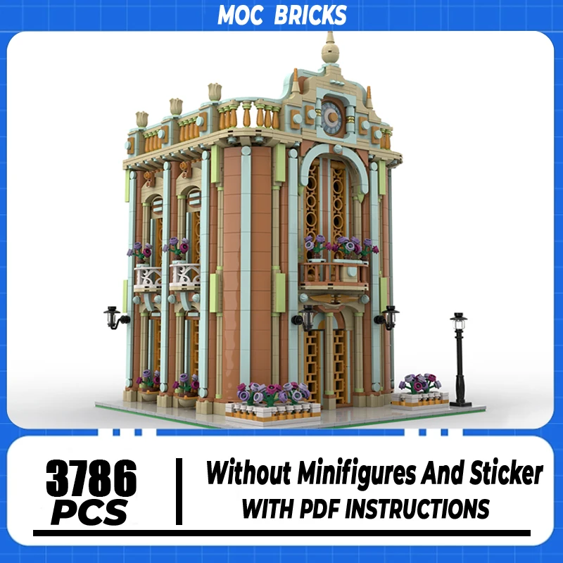 City Street View Model Moc Building Blocks MODULAR IX Model Technology Bricks Christmas DIY Assembly Toy Construstion Gifts
City Street View Model Moc Building Blocks MODULAR IX Model Technology Bricks Christmas DIY Assembly Toy Construstion Gifts