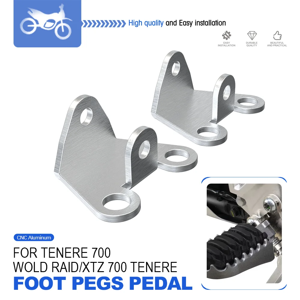 FOR YAMAHA T7 2019-2020-2021-2022-2023 XTZ 700 TENERE Motorcycle Accessories Footrest Footpeg Lowering Bracket TENERE 700 XTZ700
FOR YAMAHA T7 2019-2020-2021-2022-2023 XTZ 700 TENERE Motorcycle Accessories Footrest Footpeg Lowering Bracket TENERE 700 XTZ700