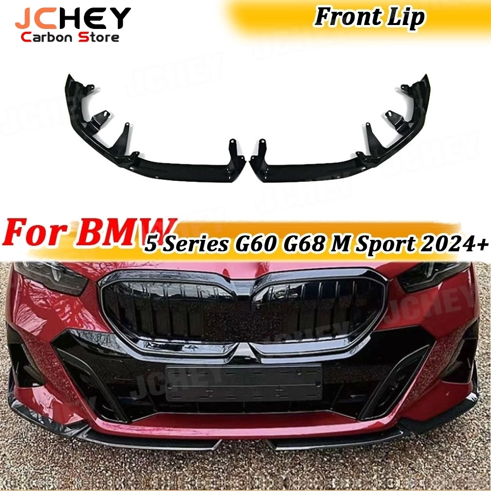JCHEY ABS Front Bumper Lip Chin Spoiler for BMW 5 Series G60 G68 M Sport 2024+ Bumper Guard Cover Body Kits Car Accessories
JCHEY ABS Front Bumper Lip Chin Spoiler for BMW 5 Series G60 G68 M Sport 2024+ Bumper Guard Cover Body Kits Car Accessories
