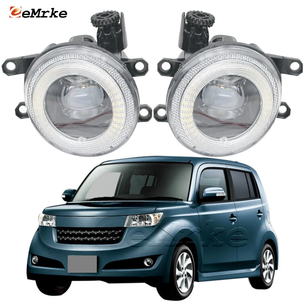 LED DRL Angel Eye Daytime Running Light PTF with Lens Car Front Fog Lights Assembly for Toyota bB,Scion bB QNC20 2006-07.2016
LED DRL Angel Eye Daytime Running Light PTF with Lens Car Front Fog Lights Assembly for Toyota bB,Scion bB QNC20 2006-07.2016