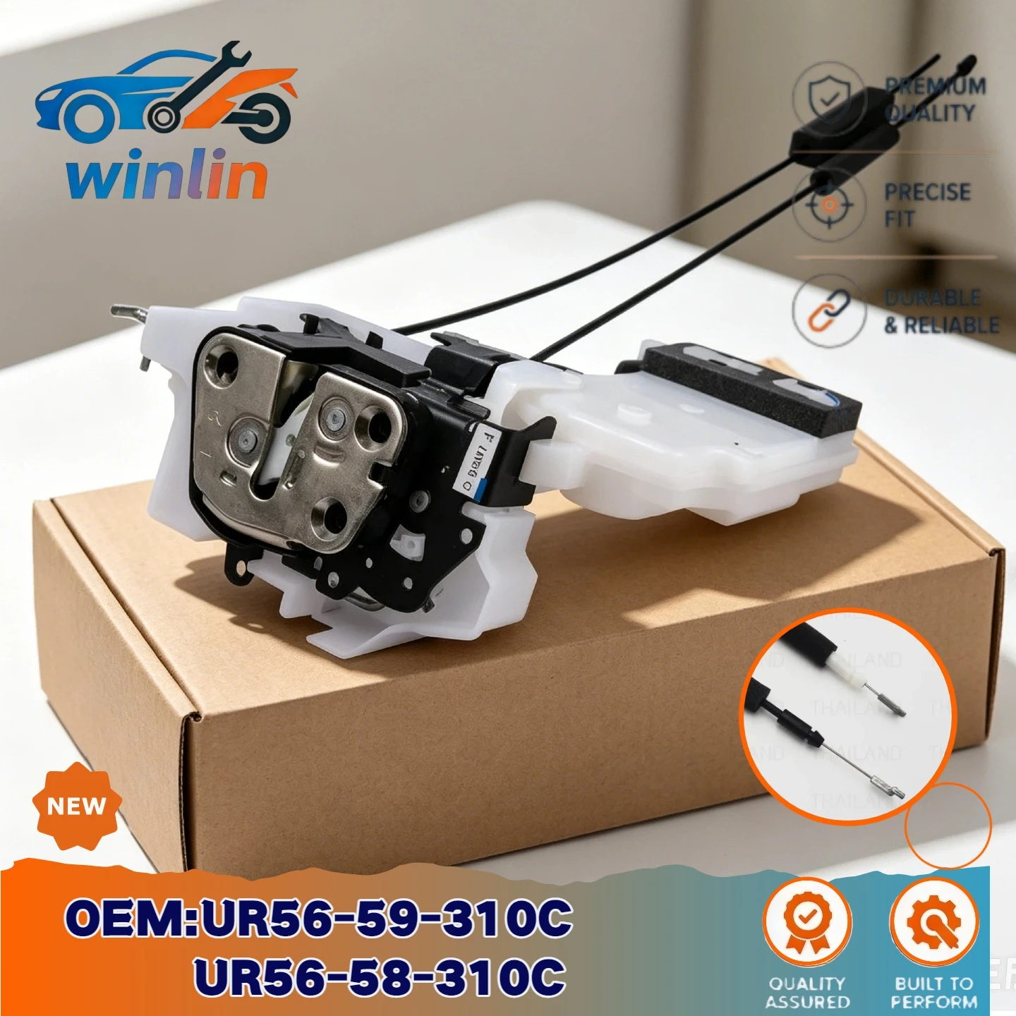 UR59-59-310C UR5959310C Left Front Right front Door Lock Actuator for Ford Ranger PJ PK Mazda BT-50 2006-2012
UR59-59-310C UR5959310C Left Front Right front Door Lock Actuator for Ford Ranger PJ PK Mazda BT-50 2006-2012