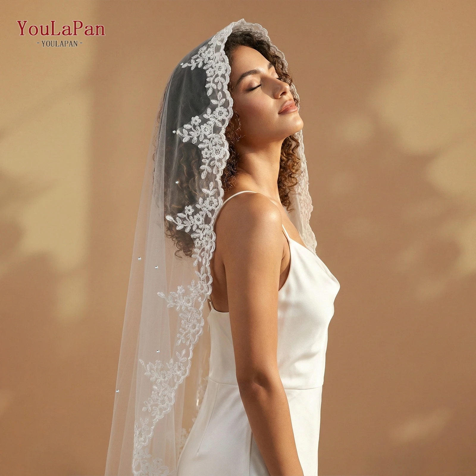 Свадебный вуаль TOPQUEEN со стразами, мантилья для невесты, вуаль, который может закрыть лицо, свадебные аксессуары, которые можно индивидуально настроить, M37
Свадебный вуаль TOPQUEEN со стразами, мантилья для невесты, вуаль, который может закрыть лицо, свадебные аксессуары, которые можно индивидуально настроить, M37