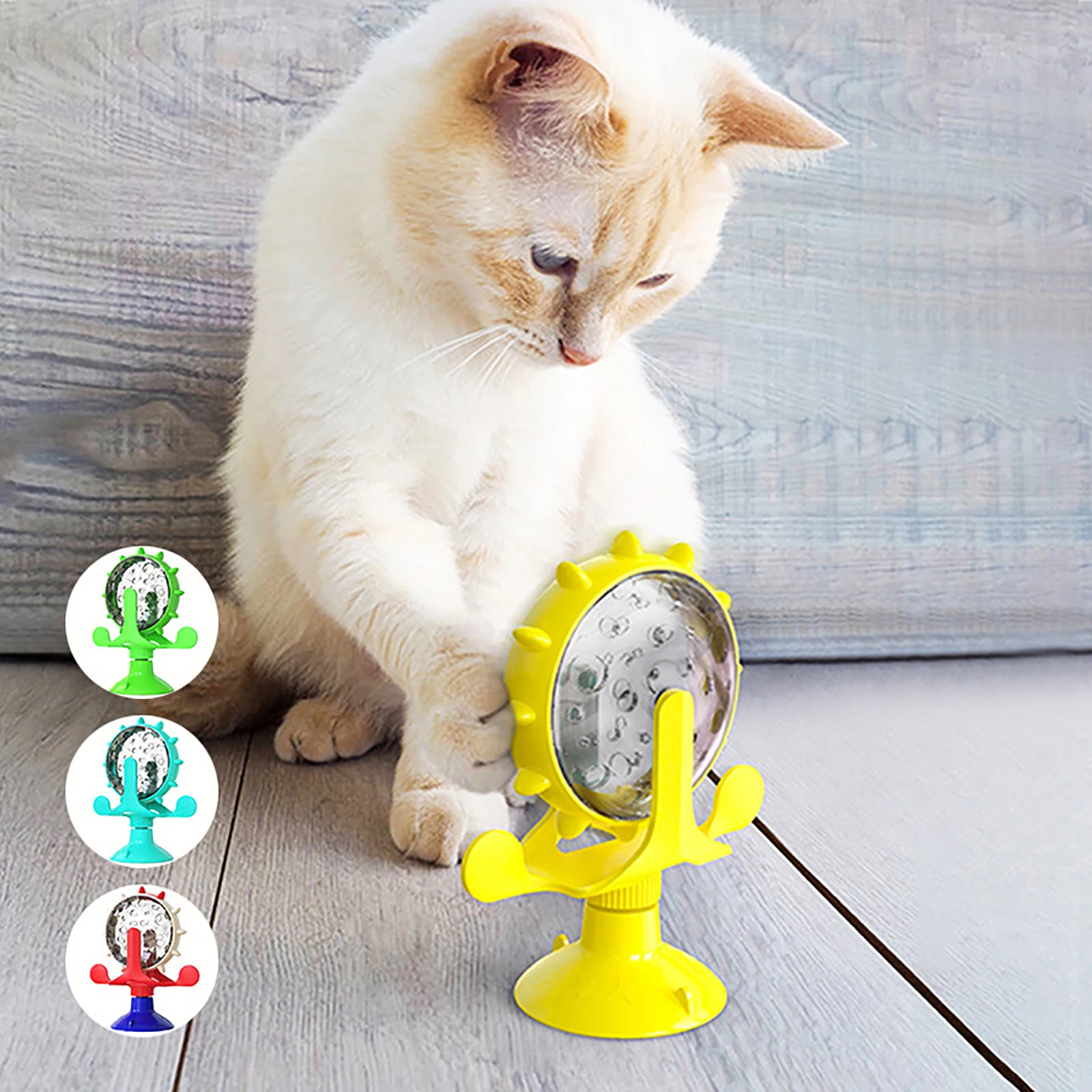 Windmill Design Cats Food Feeder Turntable Cat Foods Leaking Toy Kitten Leaking Toys Pet Food Device
Windmill Design Cats Food Feeder Turntable Cat Foods Leaking Toy Kitten Leaking Toys Pet Food Device