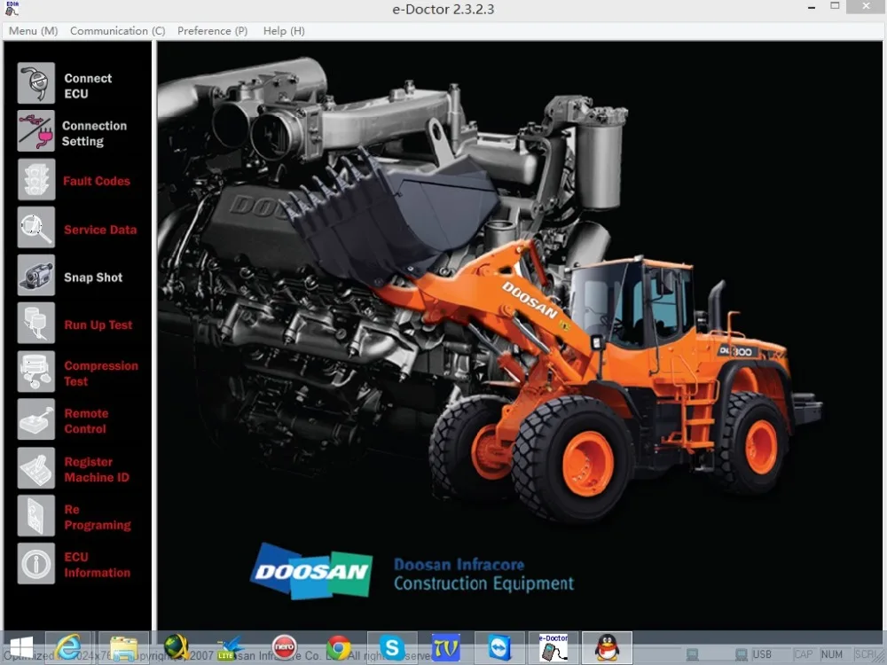Диагностическое программное обеспечение Doosan для двигателя версии + генератор ключей
Диагностическое программное обеспечение Doosan для двигателя версии + генератор ключей